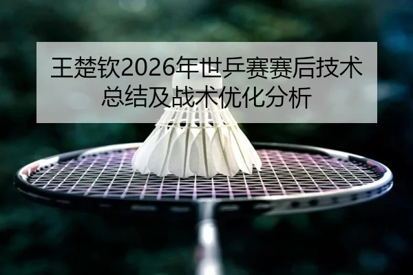 王楚钦2026年世乒赛赛后技术总结及战术优化分析